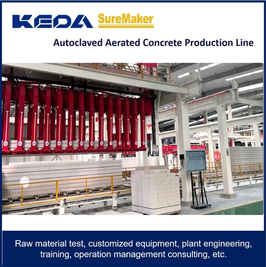 Automatic AAC Production Block Making Machine