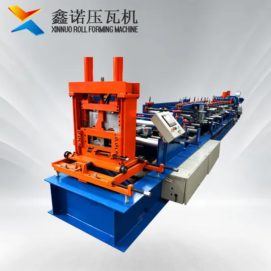 China Good Price Steel Purlin Small Lipped Channel Shaped Purlin Machine