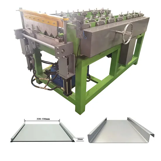 Standing Seam Panel Metal Roof Tin Making Roll Forming Machine