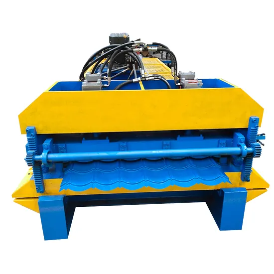 Hydraulic Roof Metal Steel Sheet Roof Panel 980 Glazed Roll Forming Machine
