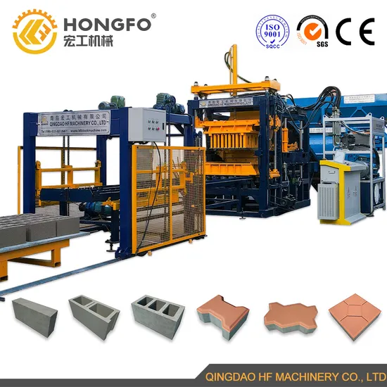 H1800 Automatic Concrete Hollow Solid Block Making Machine
