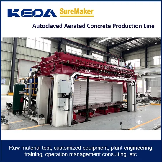 AAC Block Making Machine, AAC Plant Machinery