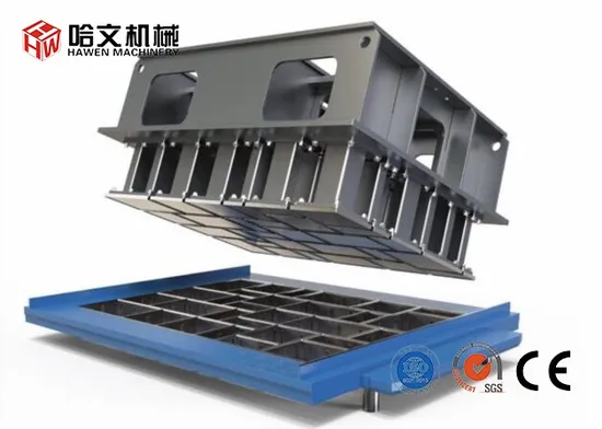 Concrete Interlocking Zigzag Paver/Hollow Solid Block/Breeze/Landscape/Retaining Wall/Paving Stone/Lego/Cement Brick Making Machine Steel Mould for Sale Price