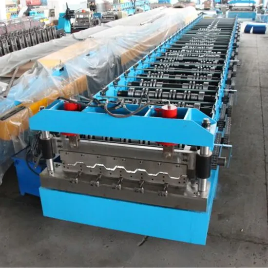 Galvanized Steel Sheet Metal Floor Deck Roll Forming Machine