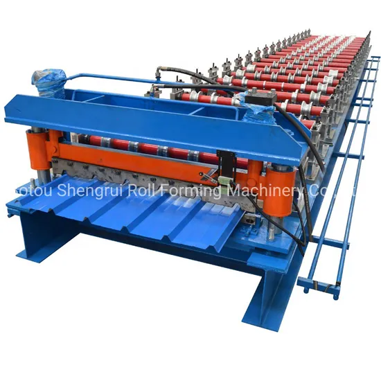 Export Quality Metal Roof Panel Steel Sheet Roll Forming Machine