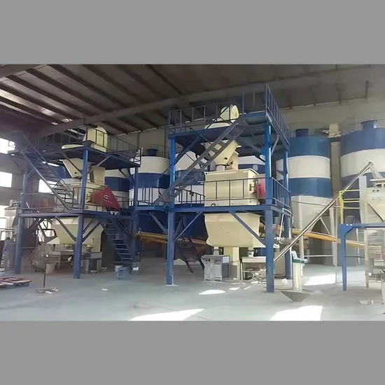 Factory Supply Small Mortar Production Line Dry Mortar Mixing Plant