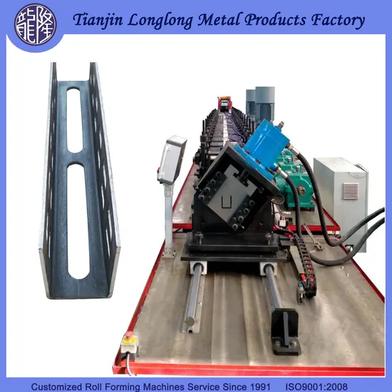 Building Material Making Machine Modual Strut Roll Forming Machine with Long Life Service