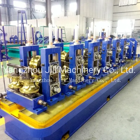 Hg 50 Carbon Steel High Frequency ERW Tube Mill Line for Welding Square Round Rectangle Pipes
