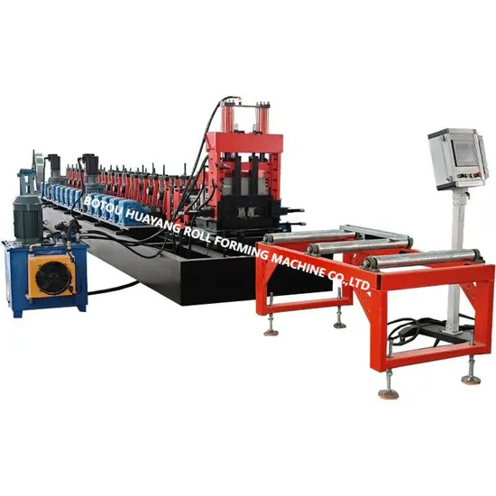 Full Automatic Purlin Roll Forming Machine Steel Frame Machine C Purlin Roll Forming Machine