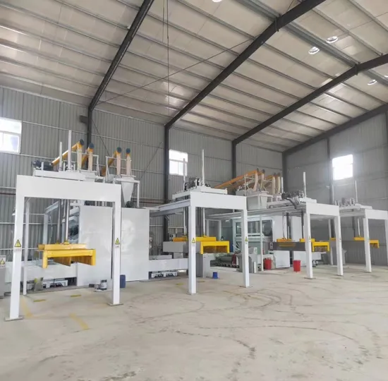 Gypsum Hollow Block Making Machine Hydraulic Interlocking Brick Construction Efficient
