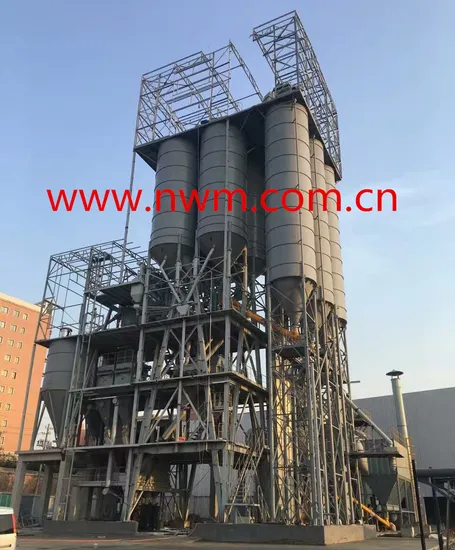 15tph Tower Type Dry Mortar Mixing Machine