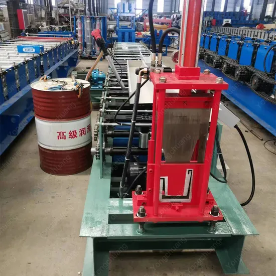 C Purlin Keel Roll Forming Machine with Two Years Warranty