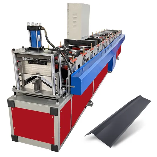 Aluminum Metal Roof Ridge Capping Making Machine