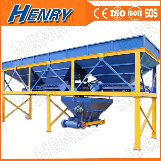 Large Capacity Double PLD800 Multi-Bin Mixing Plant Batching Concrete Bin Sand and Cement Automatic Batching Silo Machine