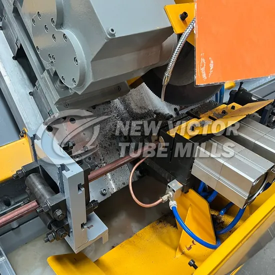 No Burr Steel Pipe Cutting Cold Flying Saw