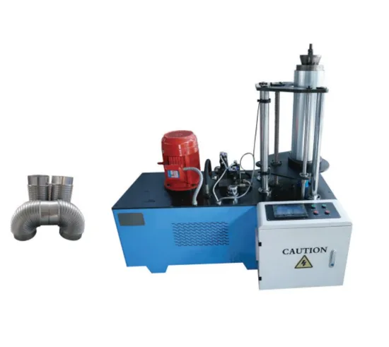 HVAC Air Aluminum Tube Spiral Duct Oval Forming Machine for Tube Forming