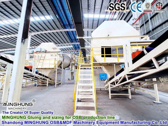 4*8 Feet 6*9 Feet MDF / HDF / OSB Particle Board Chipboard Production Line
