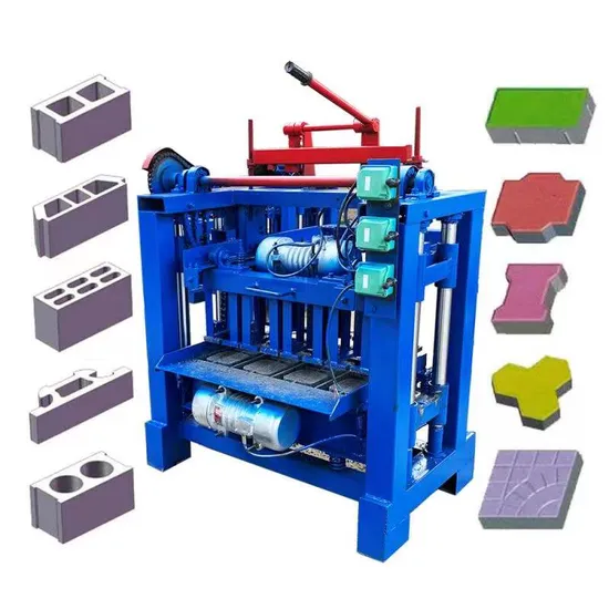 4-35 Automatic Concrete Hollow Block Making Machine Price