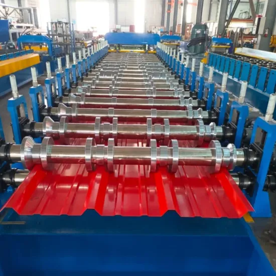 High-Efficiency Hydraulic Cold Roll Forming Machine for Roofing Panels