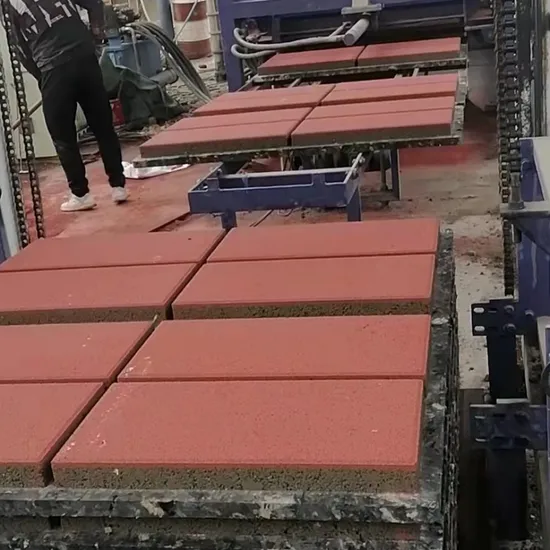 Fully Automatic Concrete Hollow Sand Concrete Block Making Machine Philippines