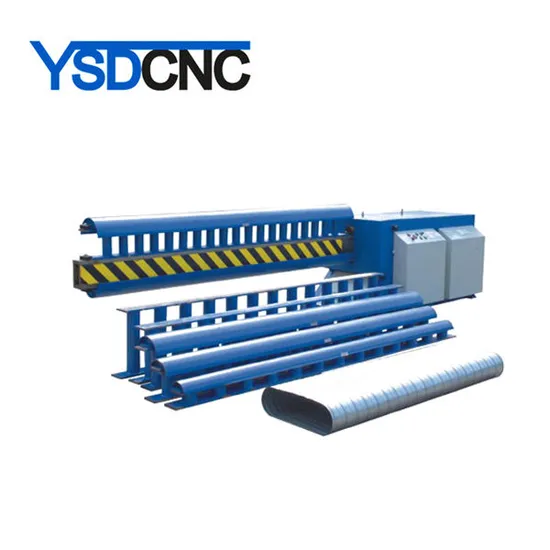 Air Duct Circular Tube Ovalizer Tubeformer Machine for Pipe Production Line
