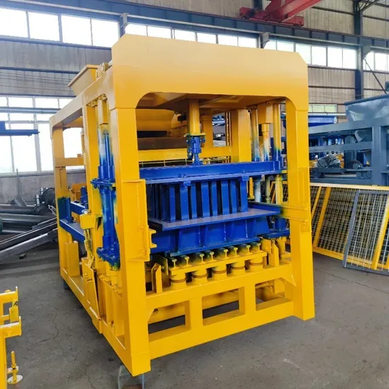 Italy Automatic Concrete Block Making Machine Qt4-15 Auto Brick Making Machine Price List