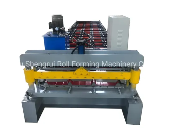 China Manufacture of Metal Colored PPGI Roofing Sheet Roll Forming Machine