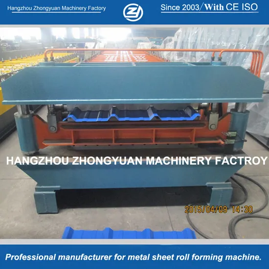 Factory Lifetime Service Double Layer Steel Profile Roll Forming Machine