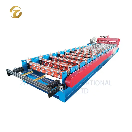 Hot Sale Metal Glazed Metal Roofing Tile Roll Making Machine