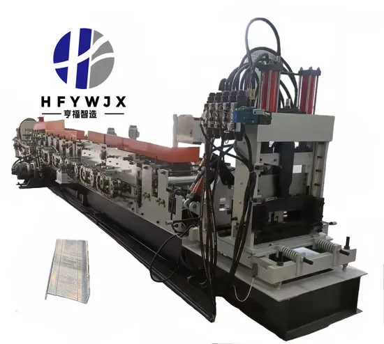 High Speed Auto CZ Channel Steel Interchangeable Purlin Roll Forming Machine