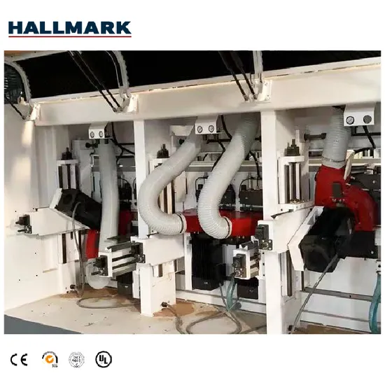 High-Precision Automatic Double End Tenoner for Spc Flooring in Plastic Machine