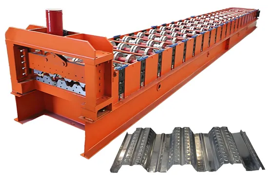 High Quality Steel Floor Decking Cold Roll Form Forming Machine Simple Structure