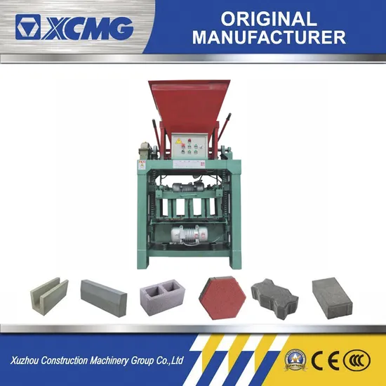 XCMG Official Xz35b Small Clay Interlock Brick Making Machine Price