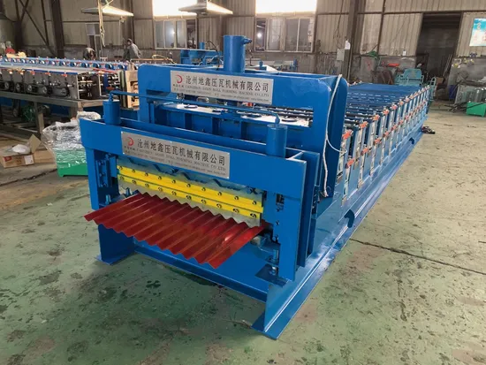 Top Sales New Type Double Layer Type Metal Roof Wall Panel Roll Forming Machine