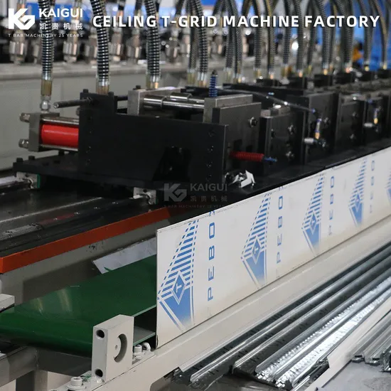 Real Factory of T-Grid Machine Automatic with Galvanized Iron