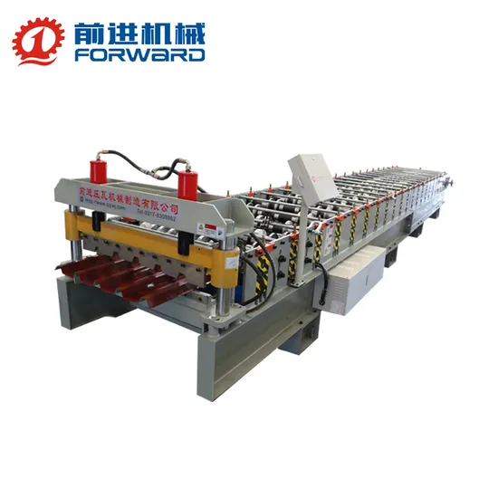 Zimbabwe Ibr Galvanized Roof Tile Roll Forming Machine
