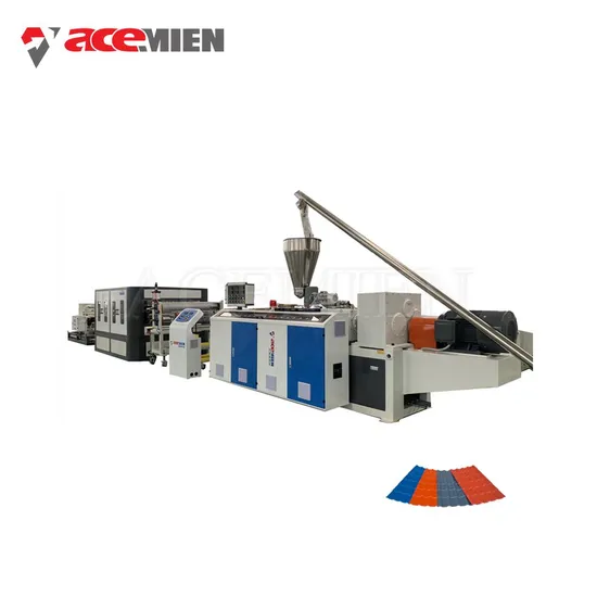 PVC+ASA Co-Extrusion Roof Tile Making Machine