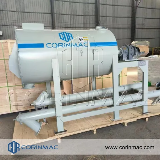 Spiral Horizontal Mixer Ribbon Blender Machine Dry Mortar Mixer Ribbon Powder Mixer