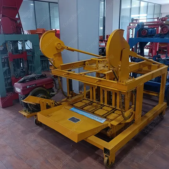 Construction Waste Recycling Equipment-Cinder Block Brick Maker Machine