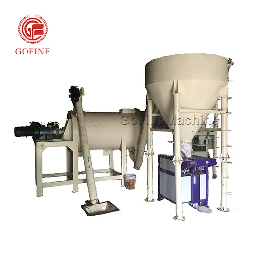 2 Ton Construction Dry Mortar Machine Dry Mortar Mixer Machine