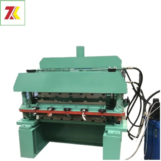 a Combination of Glazed Tile and Corrugated Roll Forming Machine