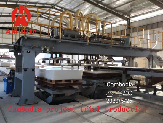Waterproof Fiber Cement Board Wall Panel Making Machine