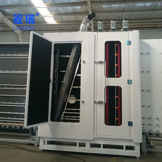 2000mm High Speed Float Glass Cleaning Machine Washing Machine Manufacturing