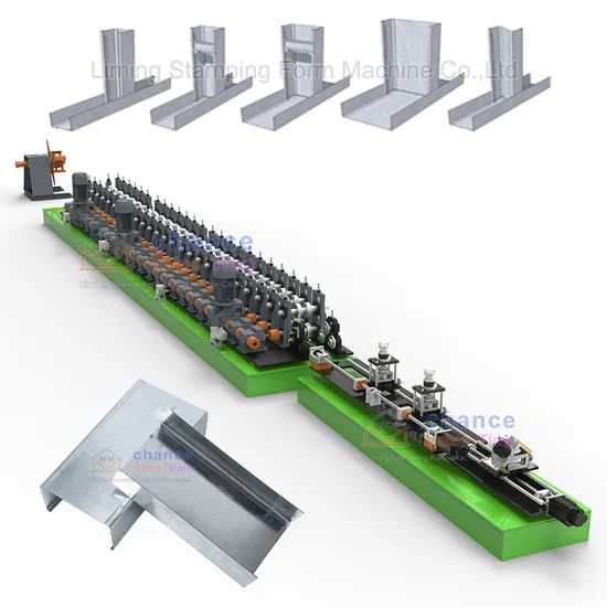 Customizable Automaticceiling U/C Profile CD Ud Stud and Track Roll Forming Machine