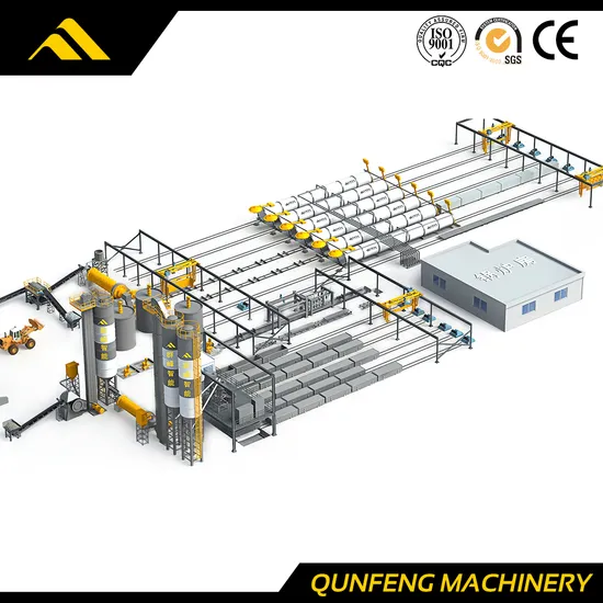 CE Approved Made in China Stand Seaworthy Packing Light AAC Block