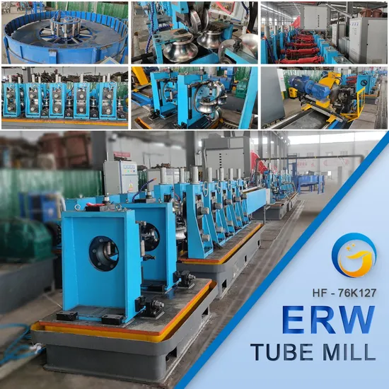 ERW Square Tube Production Line for Automatic Pipe Welding and Steel Pipe Pipe Make Machine Machine for Plumbing Pipe Steel Pipe Making Machine