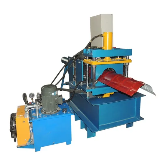 Advanced Ridge Cap Forming Machine for Precision Metal Fabrication