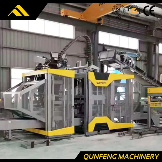 Vibration Molding Automatic Standard Seaworthy Packing China Brick Machine QS2000