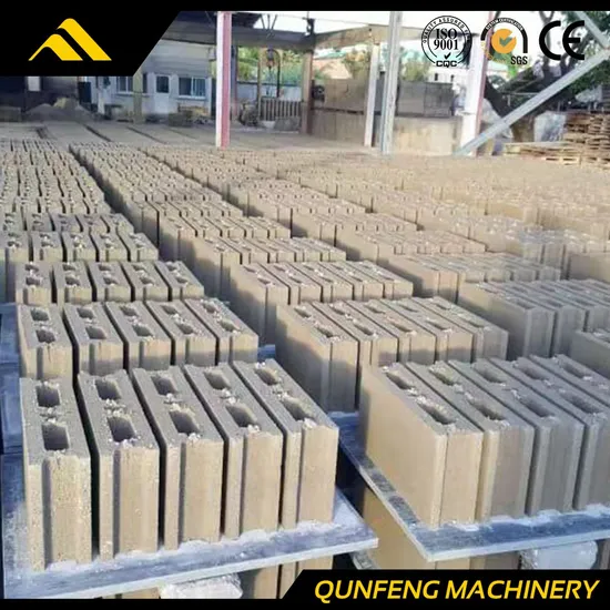 Made in China Concrete Qunfeng Hollow Block Making Machine Qf700