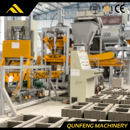 China Qunfeng CE, ISO, SGS Construction Machinery Brick Making Machine